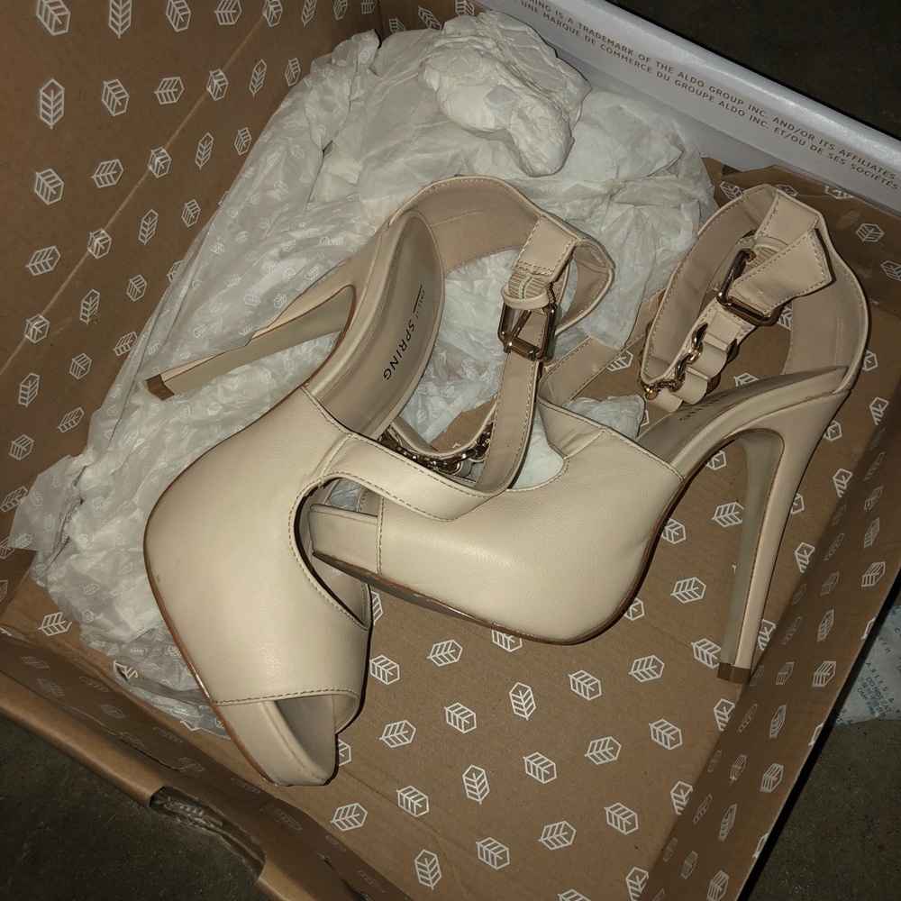 Beige Call It Spring Heels